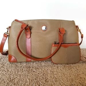 Pebble Grain Large Domed Satchel